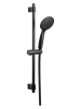 Wenko Doucheset "Young" zwart - (H)66 cm