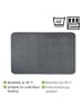 Wenko Badvorleger "Saravan" in Anthrazit - (L)80 x (B)50 cm