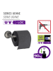 Wenko Roestvrijstalen toiletrolhouder "Udine" - (B)17 x (H)7 x (D)5 cm