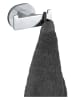 Wenko Wandhaak "Duo Maribor" zilverkleurig - (B)9 x (H)5 x (D)5,5 cm