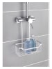 Wenko Thermostat-Duschregal "Milo" in Chrom - (B)25 x (H)36 x (T)16 cm