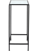 THE HOME DECO FACTORY Bijzettafel zwart - (B)30 x (H)70 x (D)30 cm