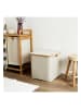 THE HOME DECO FACTORY Opbergmand crème/naturelel - (B)38 x (H)38 x (D)38 cm