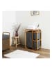 THE HOME DECO FACTORY Staande kast naturel/grijs - (B)49 x (H)69,5 x (D)33 cm