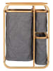 THE HOME DECO FACTORY Staande kast naturel/grijs - (B)49 x (H)69,5 x (D)33 cm