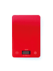Brandt Keukenweegschaal rood - (L)20 x (B)13,5 cm