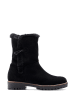 Helene Rouge Leren boots zwart