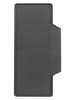 Wenko Abtropfmatte "Nelia" in Grau - (B)40 x (H)3 x (T)20 cm