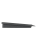 Wenko Abtropfmatte "Nelia" in Grau - (B)40 x (H)3 x (T)20 cm