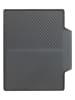 Wenko Abtropfmatte "Nelia Maxi" in Grau - (B)40 x (H)3 x (T)34 cm