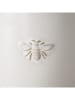 Boltze Pojemnik "Bieny" w kolorze białym - wys. 16 x Ø 12 cm