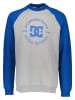 DC Sweatshirt in Blau/ Grau