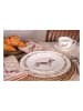 Clayre & Eef Speiseteller in Creme - Ø 26 cm