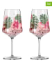 RITZENHOFF 2er-Set: Cocktailgläser "Sommersonett" in Rosa - 544 ml