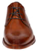 Bugatti Leder-Schnürschuhe "Rico Exko Flex" in Cognac