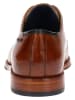 Bugatti Leder-Schnürschuhe "Rico Exko Flex" in Cognac