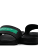 Benetton Slippers zwart