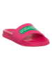 Benetton Klapki w kolorze różowym