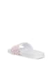 Benetton Slippers wit/roze