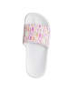 Benetton Slippers wit/roze