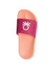 Benetton Slippers abrikooskleurig/roze