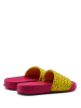 Benetton Slippers roze/geel