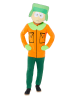 amscan 3-delig kostuum "Kyle" oranje/groen