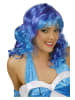 CHAKS Peruka "Susi" w kolorze niebieskim