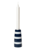 Kähler Kaarshouder "Omaggio Nuovo" donkerblauw - (H)12 cm