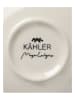 Kähler Kaarshouder "Signature" groen/wit - (H)3,5 cm
