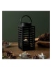 Ethnical Life Laterne ''Forest'' in Schwarz - (B)12 x (H)24,5 x (T)12 cm