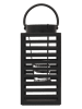 Ethnical Life Laterne ''Forest'' in Schwarz - (B)12 x (H)24,5 x (T)12 cm