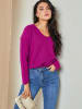 Plume Sweter "Jamina" w kolorze fioletowym