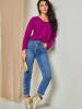Plume Sweter "Jamina" w kolorze fioletowym