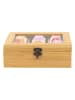 Chefware Teebox in Bambus - (B)21 x (H)7,5 x (T)17 cm