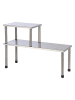 Chefware Roestvrijstalen keukenrek - (B)45 cm