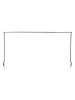 Profiline Decoratieve tafelstang zwart - (H)110 cm