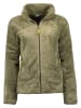 Geographical Norway Kurtka polarowa "Upaline" w kolorze oliwkowym