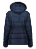 Geographical Norway Doorgestikte jas "Diamentera" donkerblauw