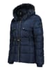 Geographical Norway Doorgestikte jas "Diamentera" donkerblauw
