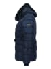 Geographical Norway Doorgestikte jas "Diamentera" donkerblauw