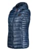 Geographical Norway Kamizelka pikowana "Annecy" w kolorze granatowym