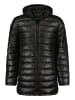 Geographical Norway Doorgestikte jas "Calender" zwart