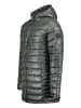 Geographical Norway Doorgestikte jas "Calender" antraciet