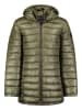 Geographical Norway Doorgestikte jas "Calender" olijfgroen
