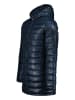 Geographical Norway Doorgestikte jas "Calender" donkerblauw
