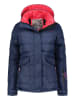 Geographical Norway Doorgestikte jas "Bonixe" donkerblauw