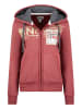 Geographical Norway Sweatjacke "Gwen" in Rot