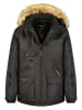 Geographical Norway Parka "Chirac" in Schwarz