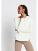 Rethinkit Woll-Longsleeve "Vibe" in Creme